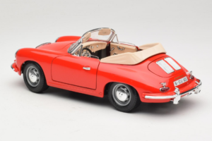 Porsche 356B Kabriolet Rdeč Tchibo 1:18 45703 Kovina – slika 7 od 8