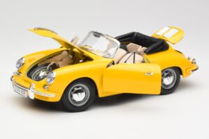 Porsche 356B Kabriolet Rumen Bburago 1:18 3031 Kovina – slika 2 od 8