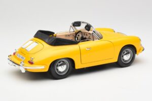Porsche 356B Kabriolet Rumen Bburago 1:18 3031 Kovina – slika 3 od 8