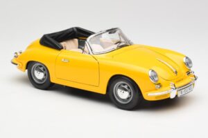 Porsche 356B Kabriolet Rumen Bburago 1:18 3031 Kovina – slika 6 od 8
