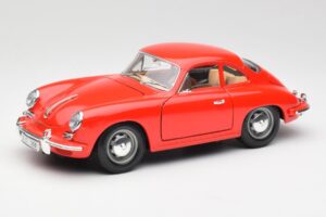 Porsche 356B Rdeč Bburago 1:18 3021 Kovina