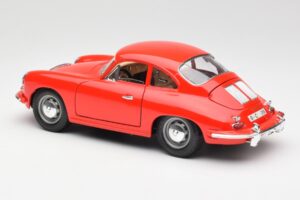 Porsche 356B Rdeč Bburago 1:18 3021 Kovina – slika 7 od 8