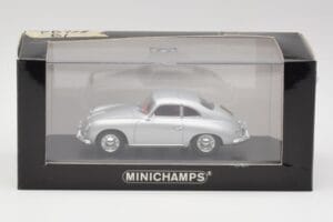 Porsche 356B Coupe Srebrna Minichamps 1:43 400064321 Kovina – slika 4 od 4