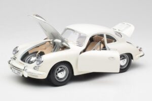 Porsche 356B Bel Bburago 1:18 3021-M3 Kovina – slika 2 od 8