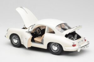 Porsche 356B Bel Bburago 1:18 3021-M3 Kovina – slika 5 od 8
