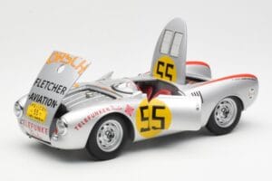 Porsche 550-1500 RS Spyder #55 H. Herrmann Carrera Panamericana 1954 AUTOart 1:18 85470 Kovina – slika 2 od 8