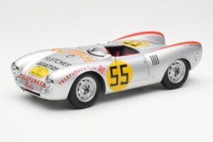 Porsche 550-1500 RS Spyder #55 H. Herrmann Carrera Panamericana 1954 AUTOart 1:18 85470 Kovina