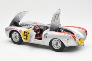Porsche 550-1500 RS Spyder #55 H. Herrmann Carrera Panamericana 1954 AUTOart 1:18 85470 Kovina – slika 5 od 8
