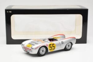 Porsche 550-1500 RS Spyder #55 H. Herrmann Carrera Panamericana 1954 AUTOart 1:18 85470 Kovina – slika 8 od 8