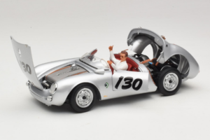 Porsche 550 A Spyder Little Bastard James Dean Schuco 1:18 450033200 Kovina – slika 2 od 8