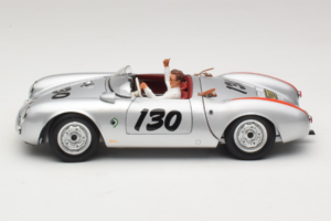 Porsche 550 A Spyder Little Bastard James Dean Schuco 1:18 450033200 Kovina – slika 4 od 8