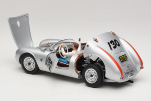 Porsche 550 A Spyder Little Bastard James Dean Schuco 1:18 450033200 Kovina – slika 5 od 8