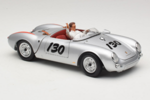 Porsche 550 A Spyder Little Bastard James Dean Schuco 1:18 450033200 Kovina – slika 6 od 8