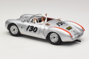 Porsche 550 A Spyder Little Bastard James Dean Schuco 1:18 450033200 Kovina – slika 7 od 8