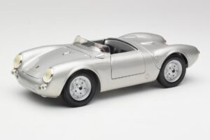 Porsche 550 A Spyder Srebrna Maisto 1:18 50314 Kovina