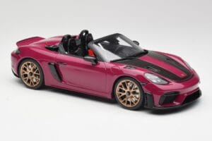 Porsche 718 982 Spyder RS Weissach Package Ruby Star Neo GT Spirit 1:18 GT486 Smola – slika 4 od 6