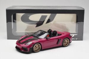 Porsche 718 982 Spyder RS Weissach Package Ruby Star Neo GT Spirit 1:18 GT486 Smola – slika 6 od 6