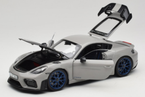 Porsche 718 Cayman 982 GT4 RS Weissach Package Chalk Norev 1:18 187253 Kovina – slika 3 od 8