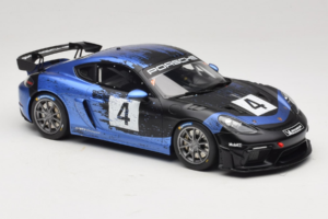 Porsche 718 Cayman GT4 RS Clubsport Črn Moder Otto 1:18 OT469 Smola – slika 4 od 6