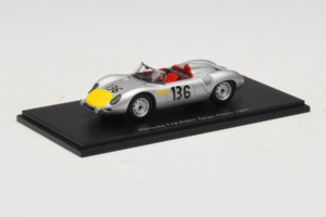 Porsche 718 RS 61 #136 S. Moss / G. Hill Porsche KG Targa Florio 1961 Spark 1:43 S4149 Smola – slika 2 od 4