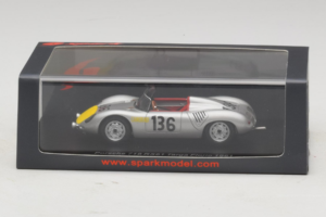 Porsche 718 RS 61 #136 S. Moss / G. Hill Porsche KG Targa Florio 1961 Spark 1:43 S4149 Smola – slika 4 od 4