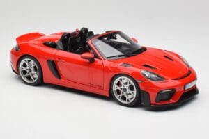 Porsche 718 Spyder RS Guards Red Norev 1:18 187271 Kovina – slika 6 od 8