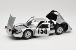 Porsche 904 GTS #150 E. Bohringer Rally Monte Carlo 1965 Class Winner Minichamps 1:18 180656750 Kovina – slika 2 od 8