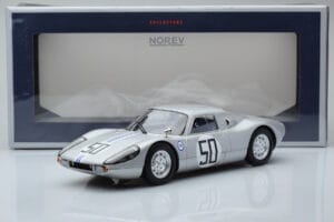 Porsche 904 GTS #50 C. Cassel American Challenge Cup 1964 Norev 1:18 187442 Kovina – slika 6 od 6