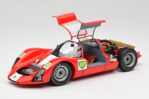 Porsche 906E BP World Record Runs Monza 1967 Minichamps 1:18 100676100 Kovina – slika 2 od 8