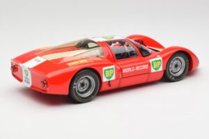Porsche 906E BP World Record Runs Monza 1967 Minichamps 1:18 100676100 Kovina – slika 3 od 8