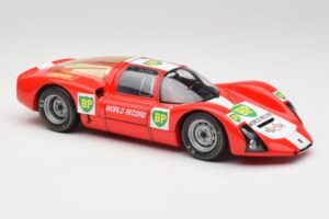 Porsche 906E BP World Record Runs Monza 1967 Minichamps 1:18 100676100 Kovina – slika 6 od 8