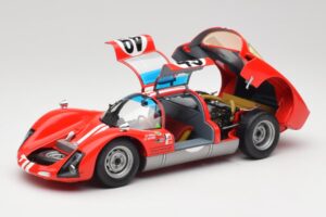Porsche 906K #49 R. Vogele / J. Siffert 12 Hours of Sebring 1966 Minichamps 1:18 100666149 Kovina – slika 2 od 8