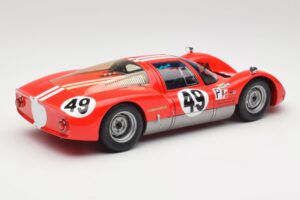 Porsche 906K #49 R. Vogele / J. Siffert 12 Hours of Sebring 1966 Minichamps 1:18 100666149 Kovina – slika 3 od 8