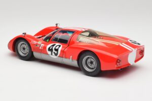 Porsche 906K #49 R. Vogele / J. Siffert 12 Hours of Sebring 1966 Minichamps 1:18 100666149 Kovina – slika 7 od 8
