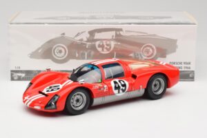 Porsche 906K #49 R. Vogele / J. Siffert 12 Hours of Sebring 1966 Minichamps 1:18 100666149 Kovina – slika 8 od 8