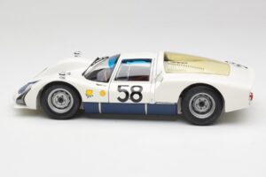 Porsche 906K #58 G. Klass / R. Stommelen 24 Hours of Le Mans 1966 Minichamps 1:18 100666158 Kovina – slika 4 od 8