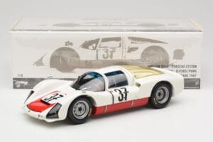 Porsche 906 K #37 V. Elford / B. Pon Porsche System 24 Hours of Le Mans 1967 Minichamps 1:18 100676137 Kovina – slika 8 od 8