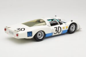 Porsche 906 LE #30 J. Siffert / C. Davis GT Class Winner Le Mans 1966 Minichamps 1:18 100666130 Kovina – slika 3 od 8