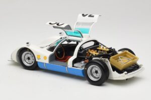 Porsche 906 LE #30 J. Siffert / C. Davis GT Class Winner Le Mans 1966 Minichamps 1:18 100666130 Kovina – slika 5 od 8