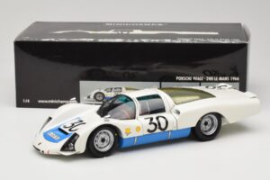 Porsche 906 LE #30 J. Siffert / C. Davis GT Class Winner Le Mans 1966 Minichamps 1:18 100666130 Kovina – slika 8 od 8