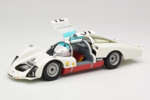 Porsche 906 LH #31 H. Herrmann / H. Linge Porsche System Engineering 24 Hours of Le Mans 1966 Minichamps 1:18 100666131 Kovin – slika 2 od 8
