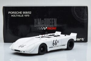 Porsche 908/02 #66A S. McQueen Holtville 1970 AUTOart 1:18 87073 Kovina – slika 8 od 8