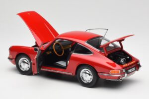 Porsche 911 901 Signal Rdeča Kyosho 1:18 08969R Kovina – slika 5 od 8