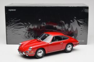 Porsche 911 901 Signal Rdeča Kyosho 1:18 08969R Kovina – slika 8 od 8