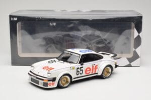Porsche 934 Kremer Racing #65 B. Wollek / D. Pironi / M-C. Beaumont 24 Hours of Le Mans 1976 Minichamps 1:18 155766465 Kovina – slika 6 od 6