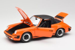 Porsche 911 930 Carrera 3.2 Targa Oranžna Minichamps 1:18 100063064 Kovina – slika 2 od 8