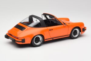 Porsche 911 930 Carrera 3.2 Targa Oranžna Minichamps 1:18 100063064 Kovina – slika 3 od 8