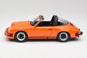Porsche 911 930 Carrera 3.2 Targa Oranžna Minichamps 1:18 100063064 Kovina – slika 4 od 8