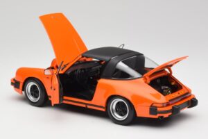 Porsche 911 930 Carrera 3.2 Targa Oranžna Minichamps 1:18 100063064 Kovina – slika 5 od 8