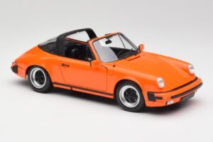 Porsche 911 930 Carrera 3.2 Targa Oranžna Minichamps 1:18 100063064 Kovina – slika 6 od 8